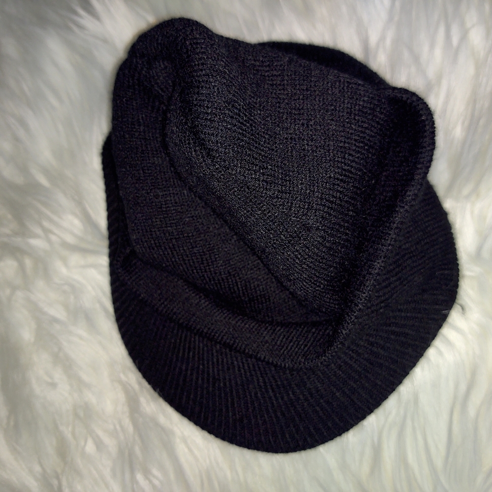 Black Beenie with bill